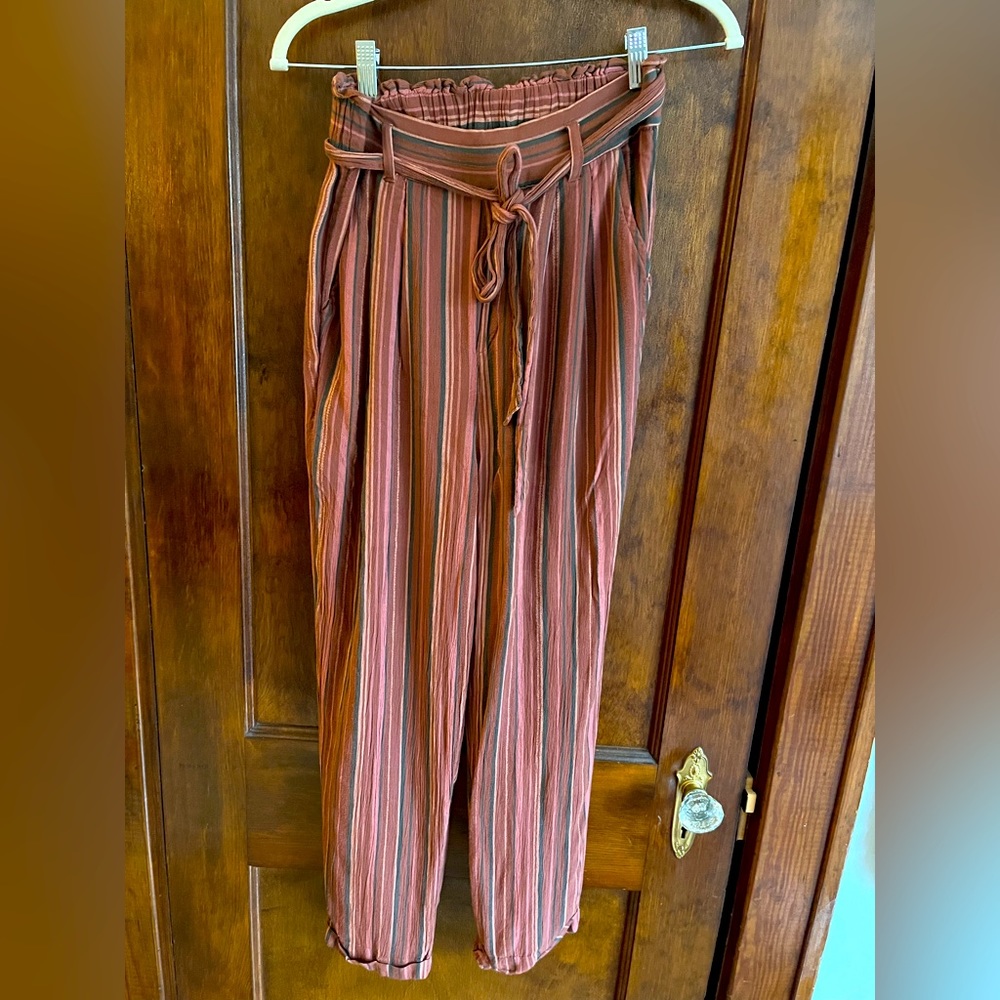 American eagle Medium womens pinstripe pants